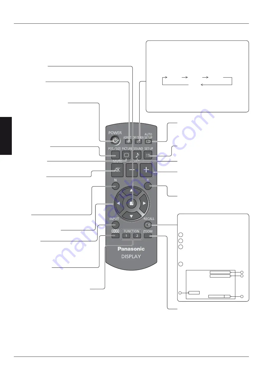 Panasonic TH-42LF6W Operating Instructions Manual Download Page 40