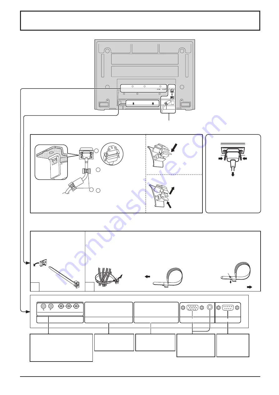 Panasonic TH-42PG10M Operating Instructions Manual Download Page 8