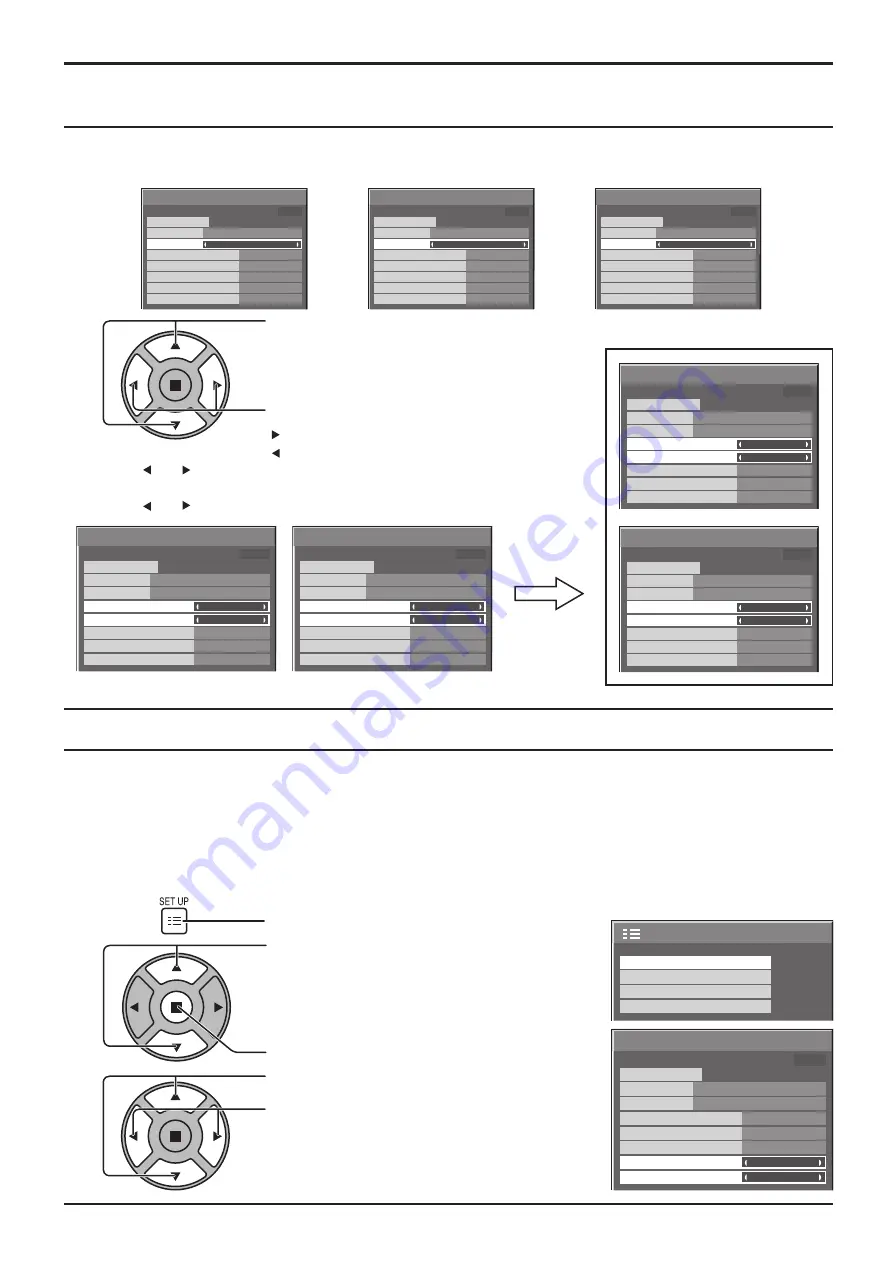 Panasonic TH-42PG10M Operating Instructions Manual Download Page 30