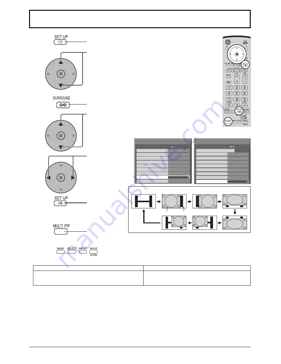 Panasonic TH-42PS10RK Operating Instructions Manual Download Page 21