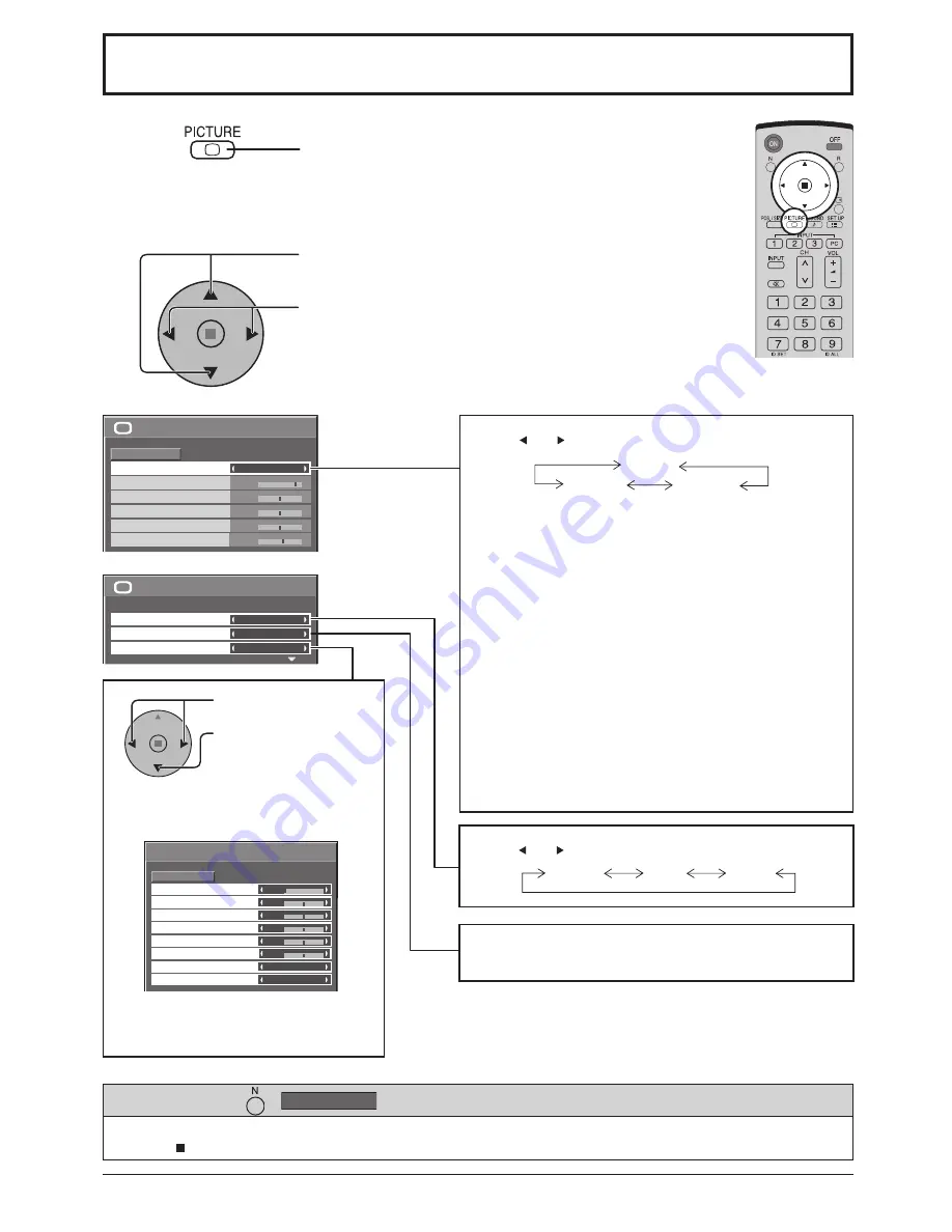 Panasonic TH-42PS9EK Operating Instructions Manual Download Page 22