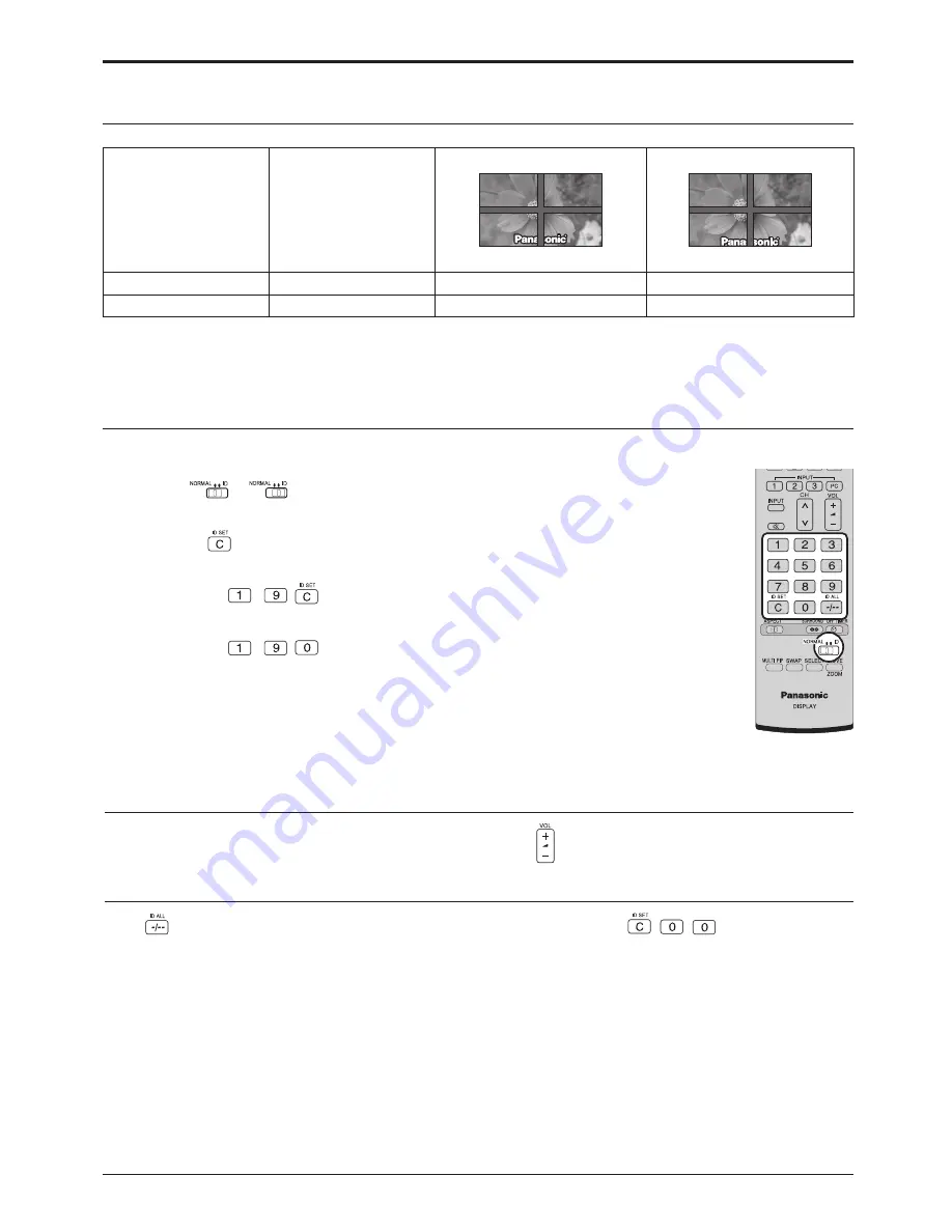 Panasonic TH-42PS9EK Operating Instructions Manual Download Page 36