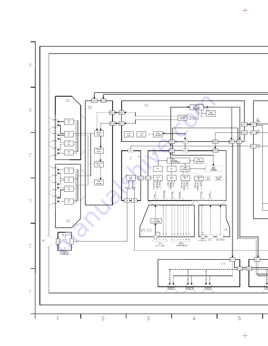 Panasonic TH-42PW5 Service Manual Download Page 19