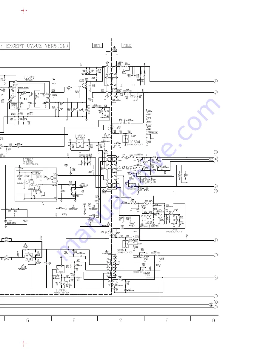 Panasonic TH-42PW5 Service Manual Download Page 30