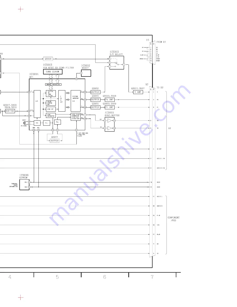 Panasonic TH-42PW5 Service Manual Download Page 38