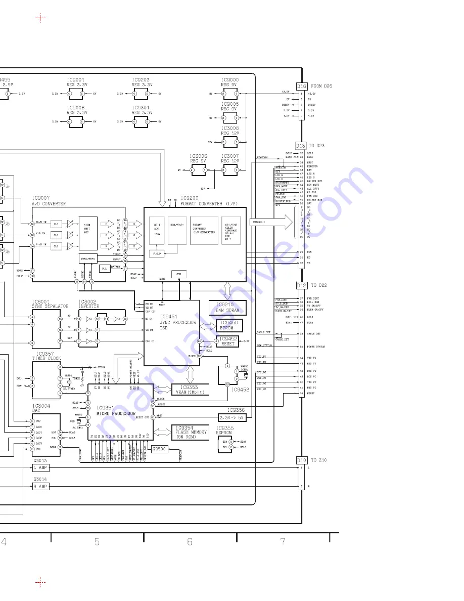 Panasonic TH-42PW5 Service Manual Download Page 48