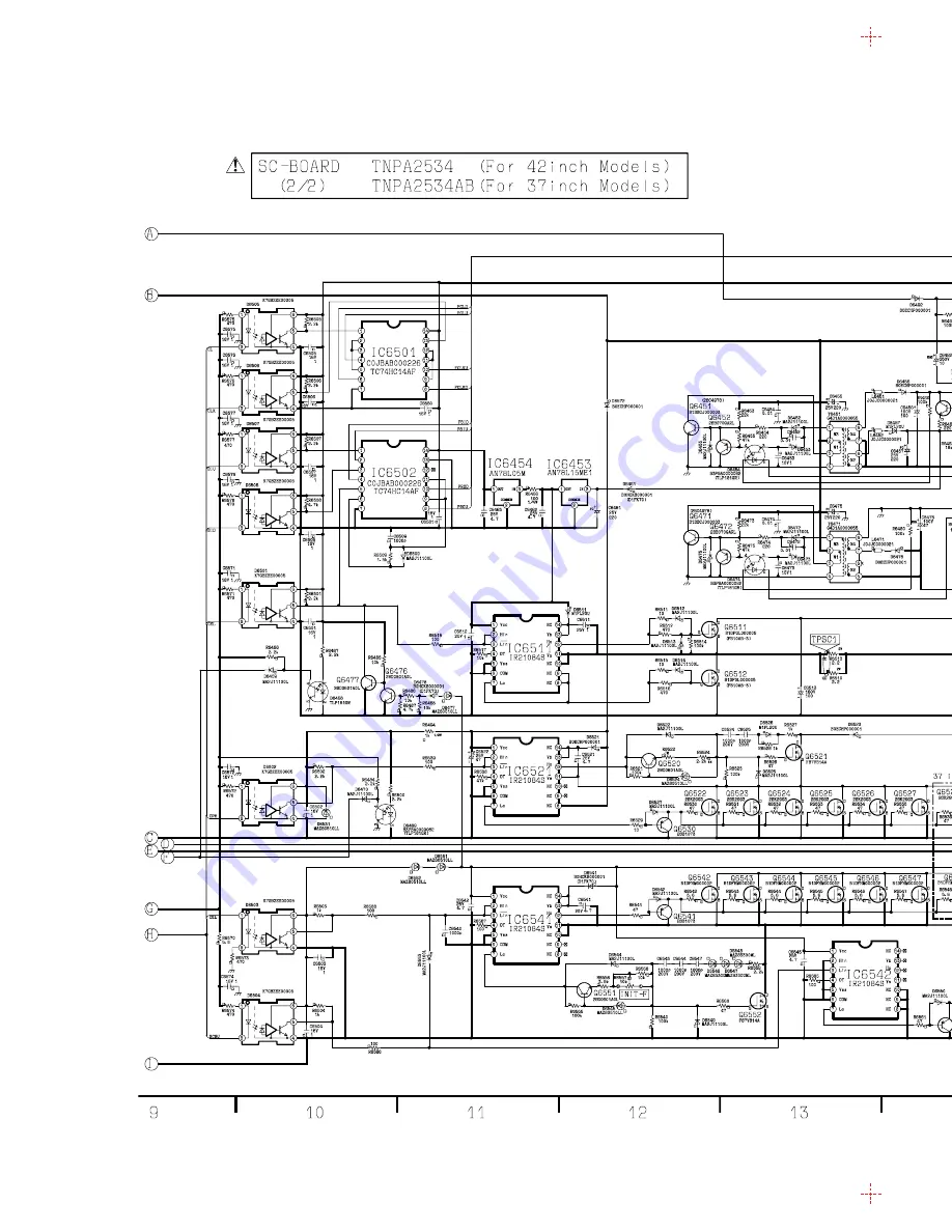 Panasonic TH-42PW5 Service Manual Download Page 89