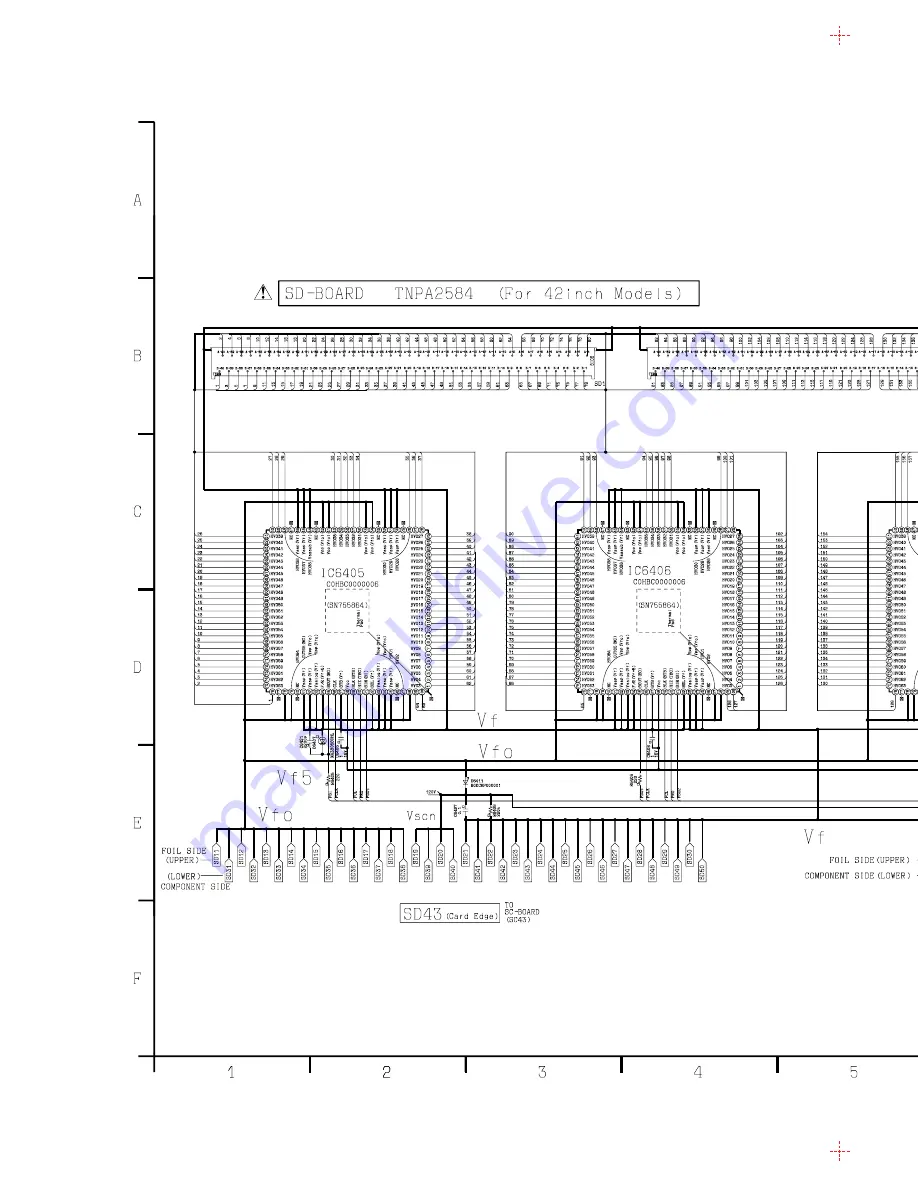 Panasonic TH-42PW5 Service Manual Download Page 93