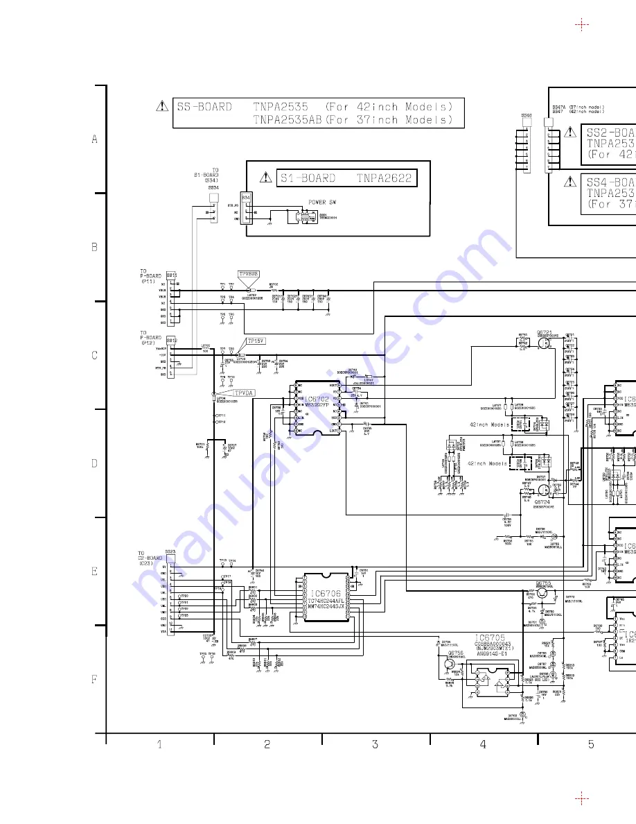 Panasonic TH-42PW5 Service Manual Download Page 105