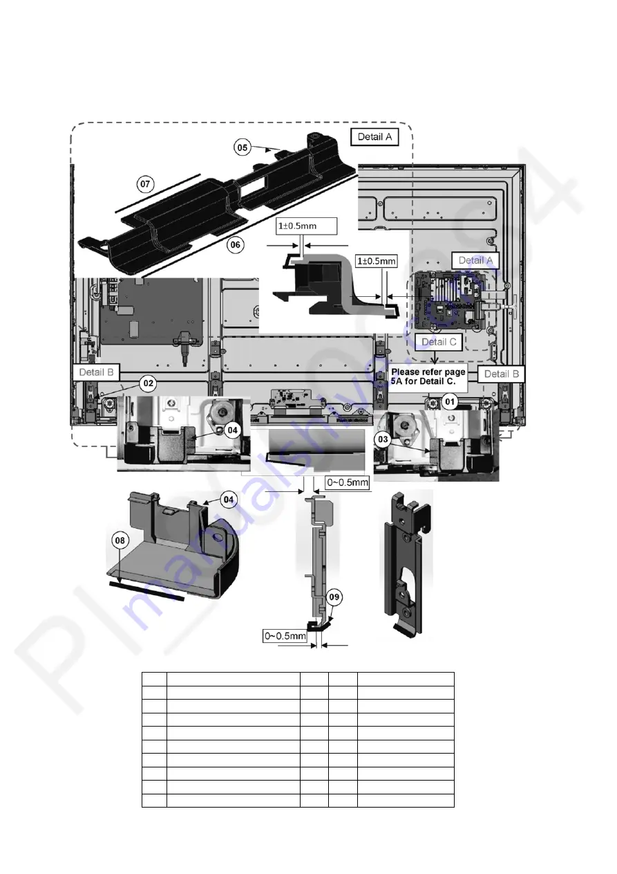 Panasonic TH-43ES630D Service Manual Download Page 24