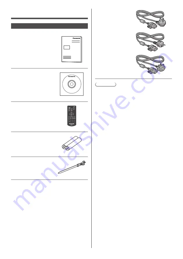 Panasonic th-49lf8w Operating Instructions Manual Download Page 10