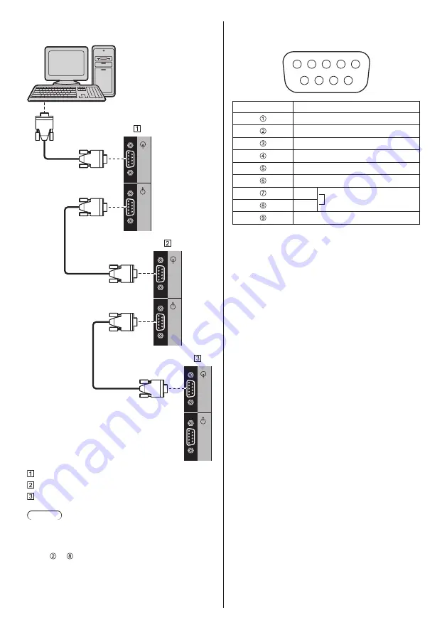 Panasonic th-49lf8w Operating Instructions Manual Download Page 20