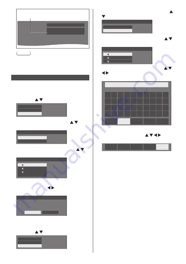 Panasonic th-49lf8w Operating Instructions Manual Download Page 42