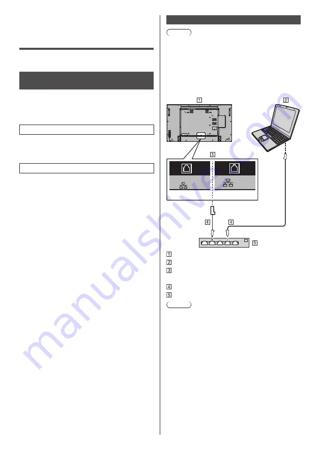 Panasonic th-49lf8w Operating Instructions Manual Download Page 68