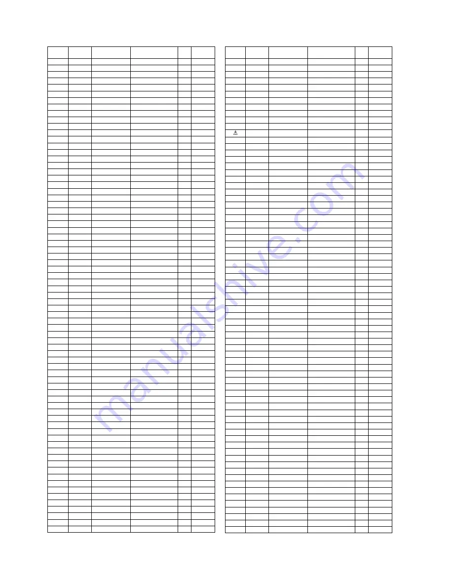 Panasonic TH-50VX100U Service Manual Download Page 138