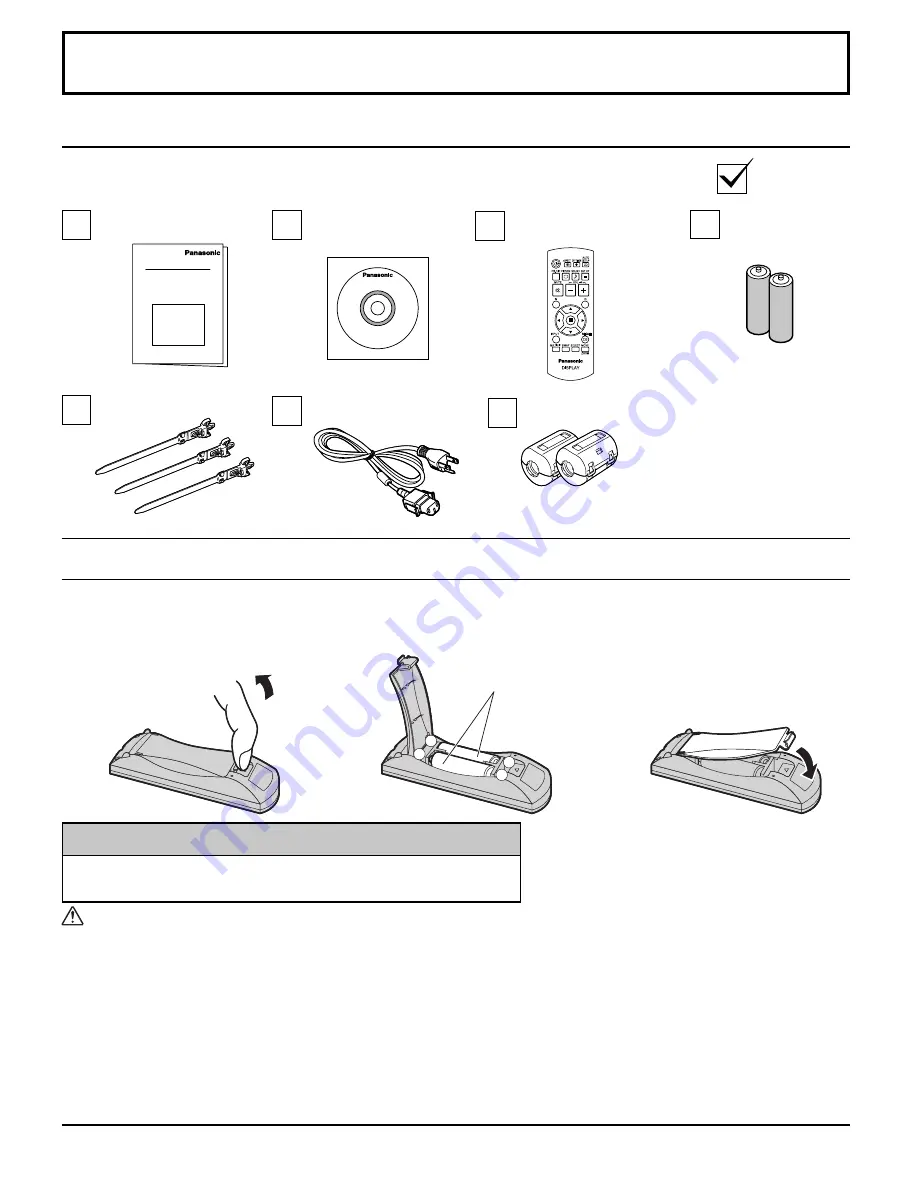 Panasonic TH-58PF20U TENTATIVE Скачать руководство пользователя страница 34