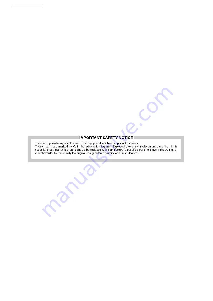 Panasonic TH-58PH10EK Service Manual Download Page 6