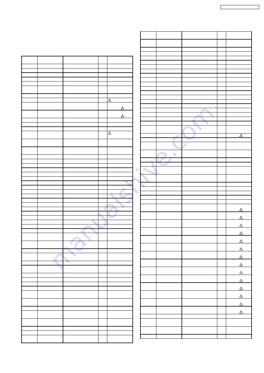 Panasonic TH-65PV500E Service Manual Download Page 157