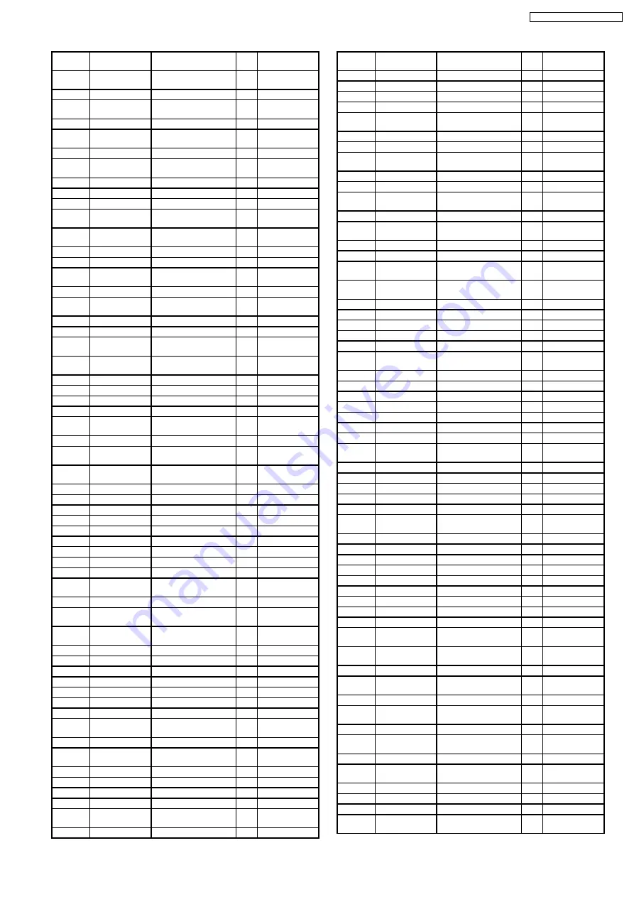 Panasonic TH-65PV500E Service Manual Download Page 185