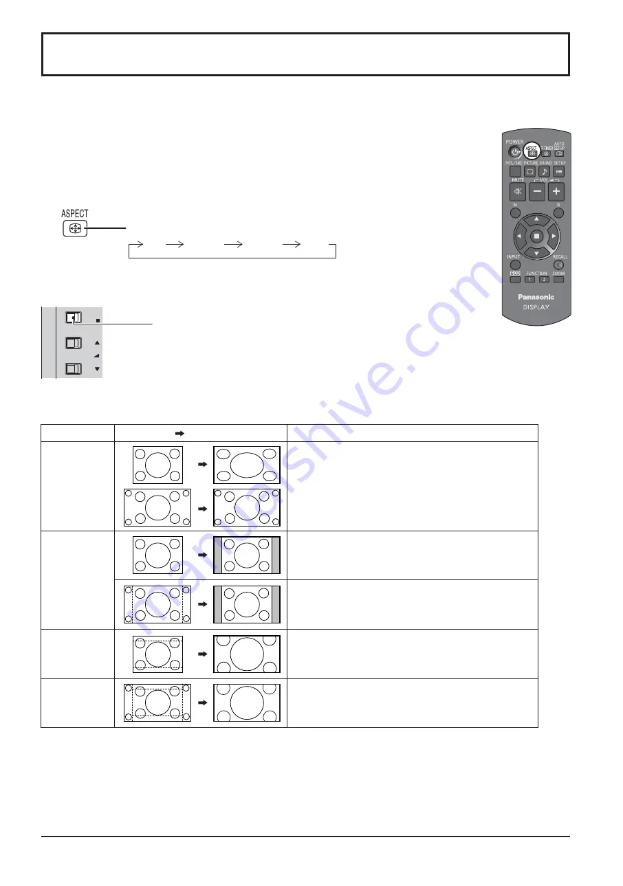 Panasonic TH-80LF50ER Operating Instructions Manual Download Page 21