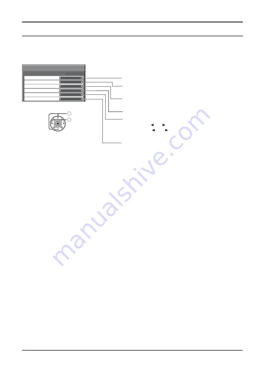 Panasonic TH-80LF50ER Operating Instructions Manual Download Page 30