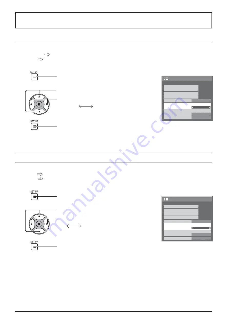 Panasonic TH-80LF50ER Operating Instructions Manual Download Page 39