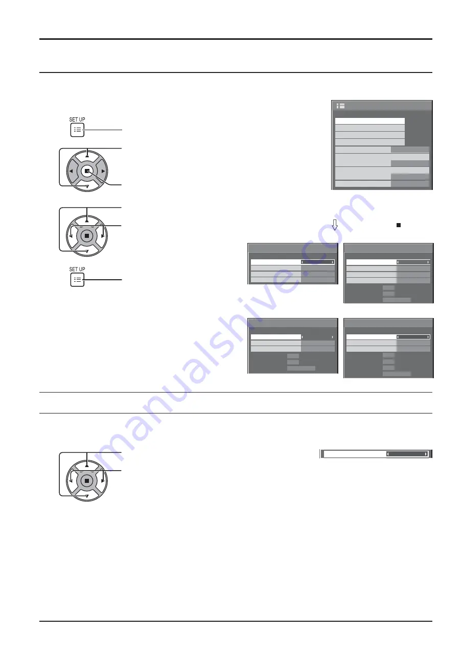 Panasonic TH-80LF50ER Operating Instructions Manual Download Page 40