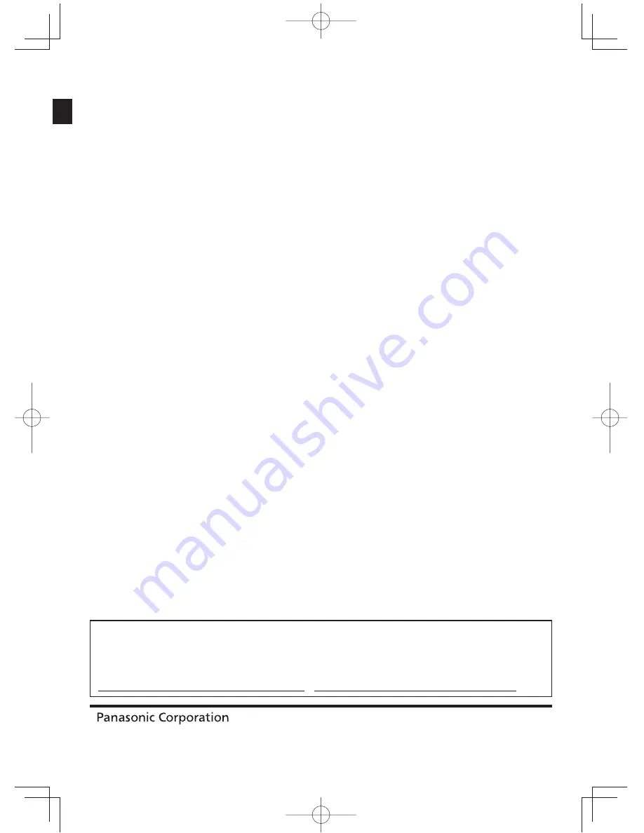 Panasonic TH-80LF50W Operating Instructions Manual Download Page 60