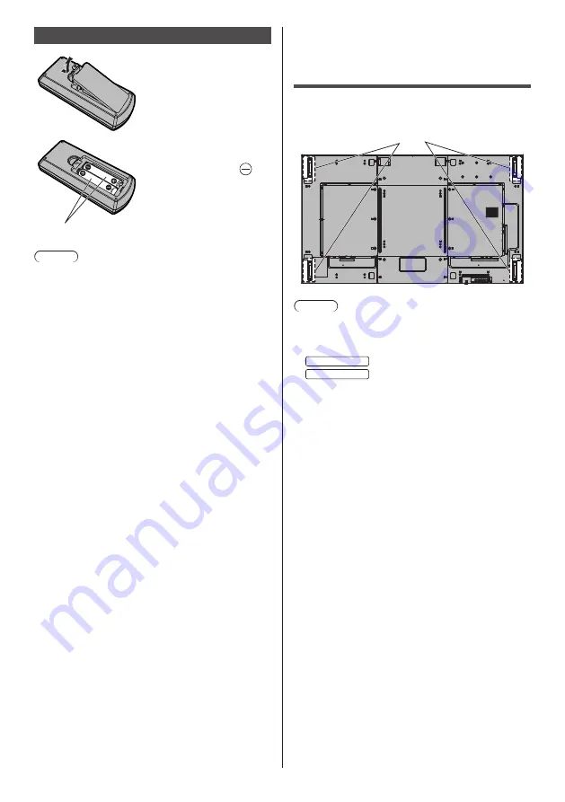 Panasonic TH-80SF2HU Operating Instructions Manual Download Page 12