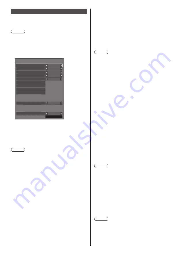 Panasonic TH-86SQ1HW Operating Instructions Manual Download Page 79