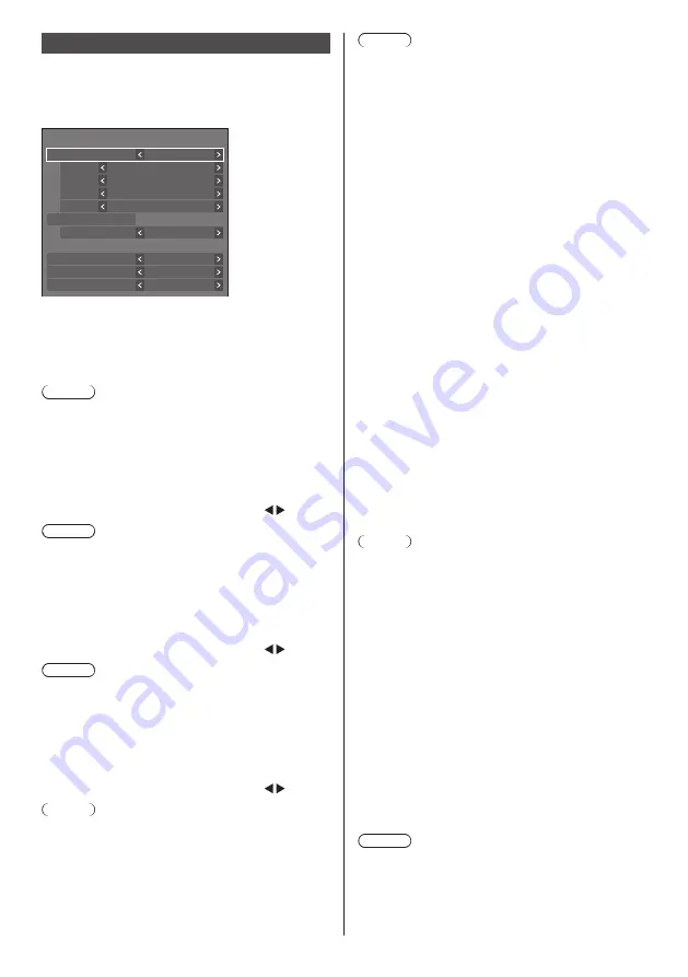 Panasonic TH-98SQ2HW Operating Instructions Manual Download Page 69