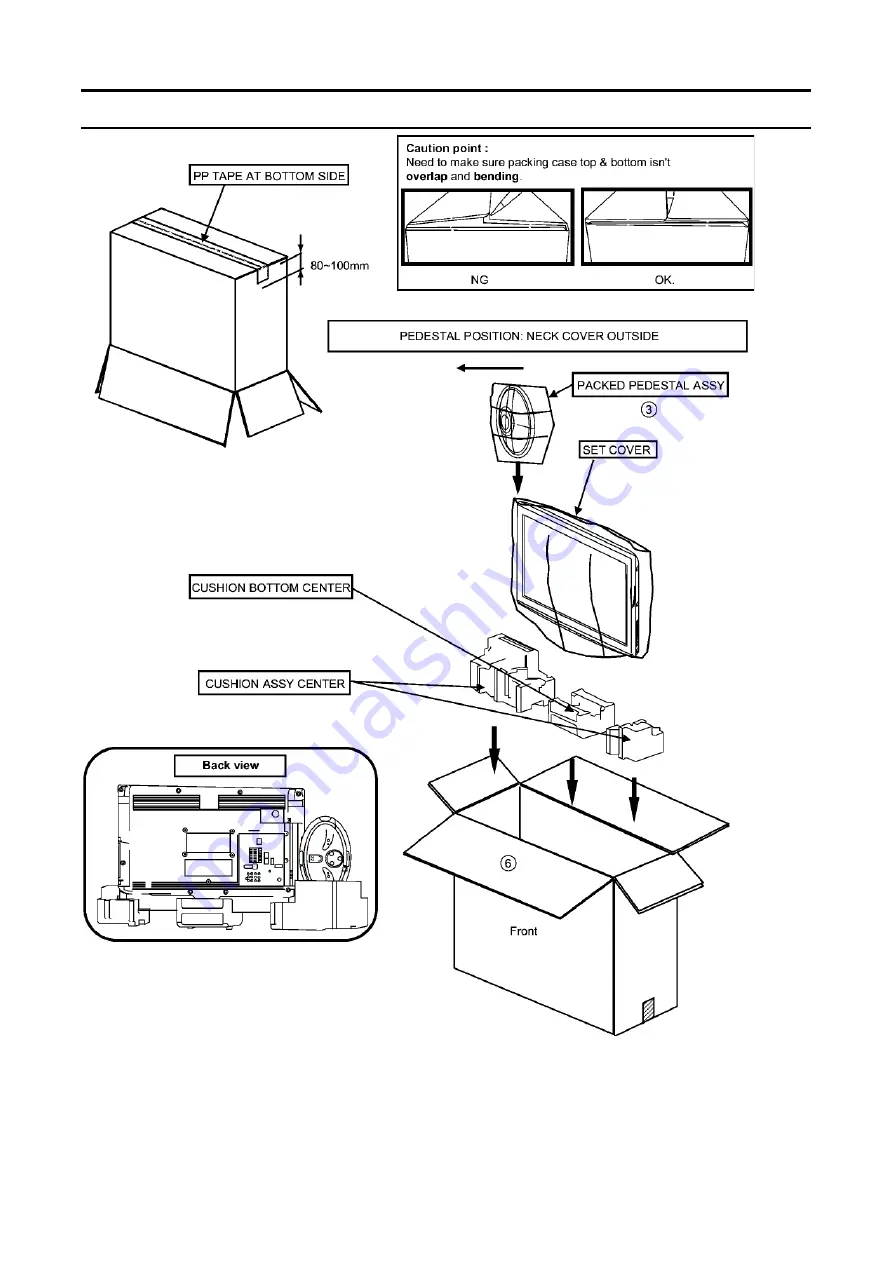 Panasonic TH-L32D25R Service Manual Download Page 83