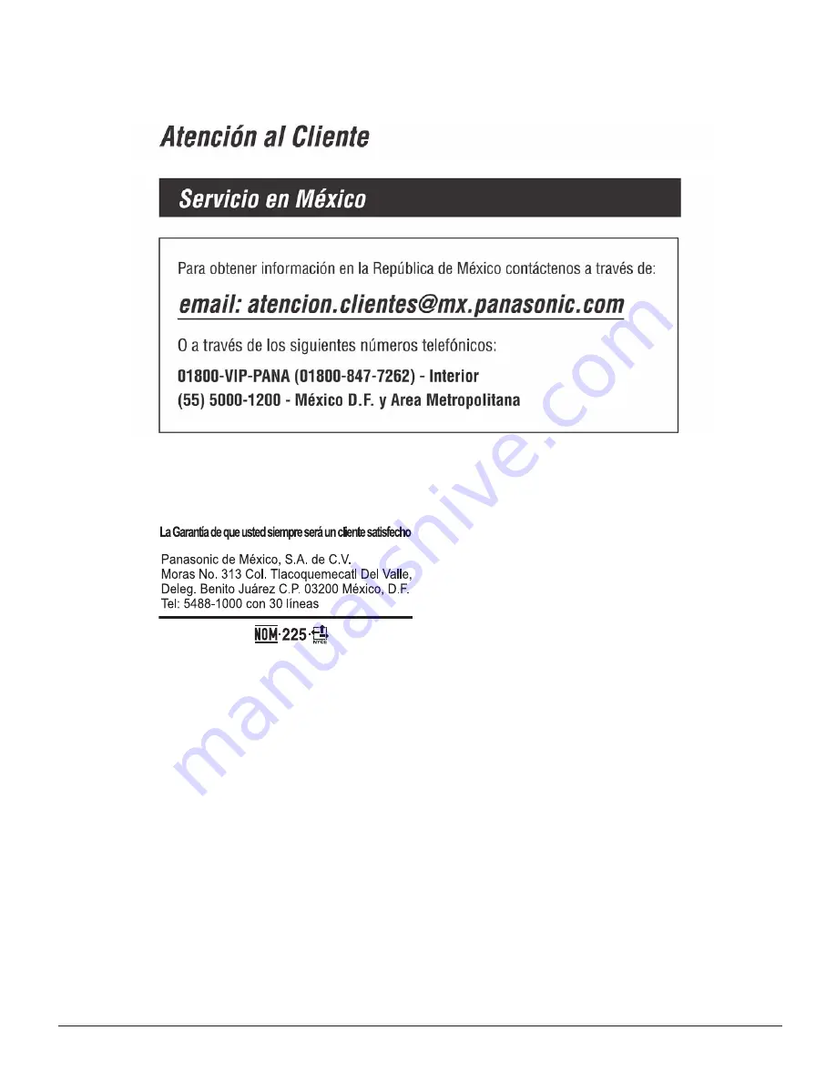 Panasonic TH37PR10UA - HD PLASMA DISPLAY Manual De Instrucciones Download Page 46