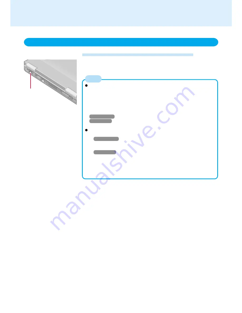 Panasonic Touchbook CF-50 Series Reference Manual Download Page 38