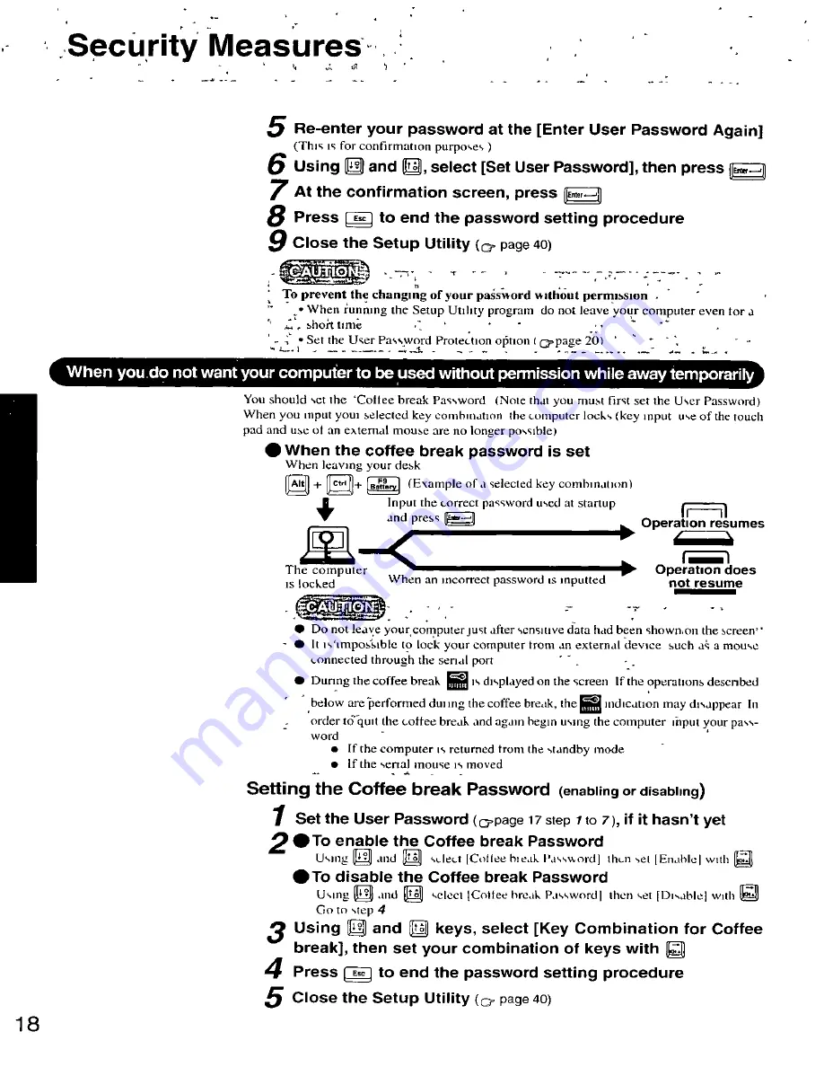 Panasonic Toughbook CF-25LJF8EAM User Manual Download Page 18