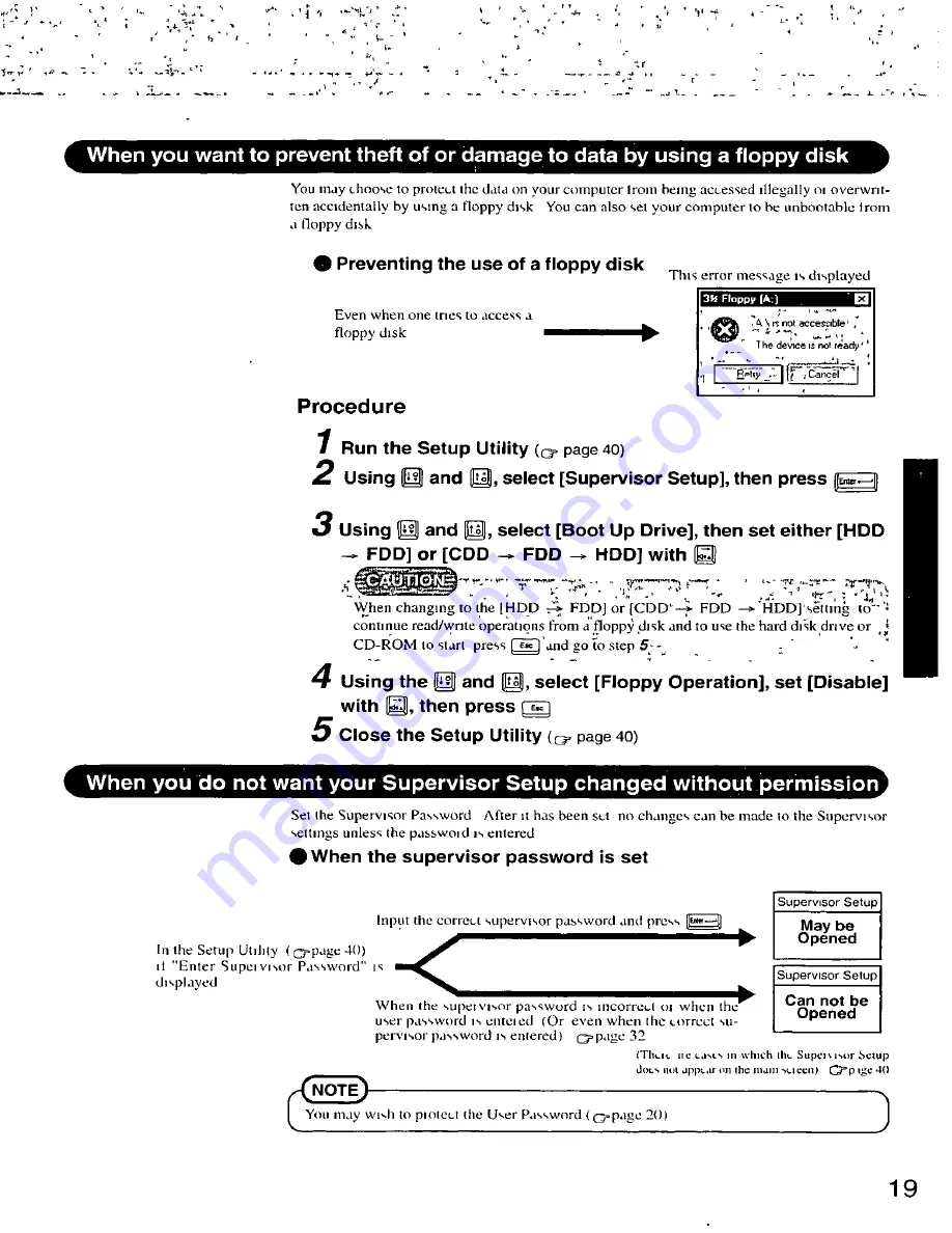 Panasonic Toughbook CF-25LJF8EAM User Manual Download Page 19