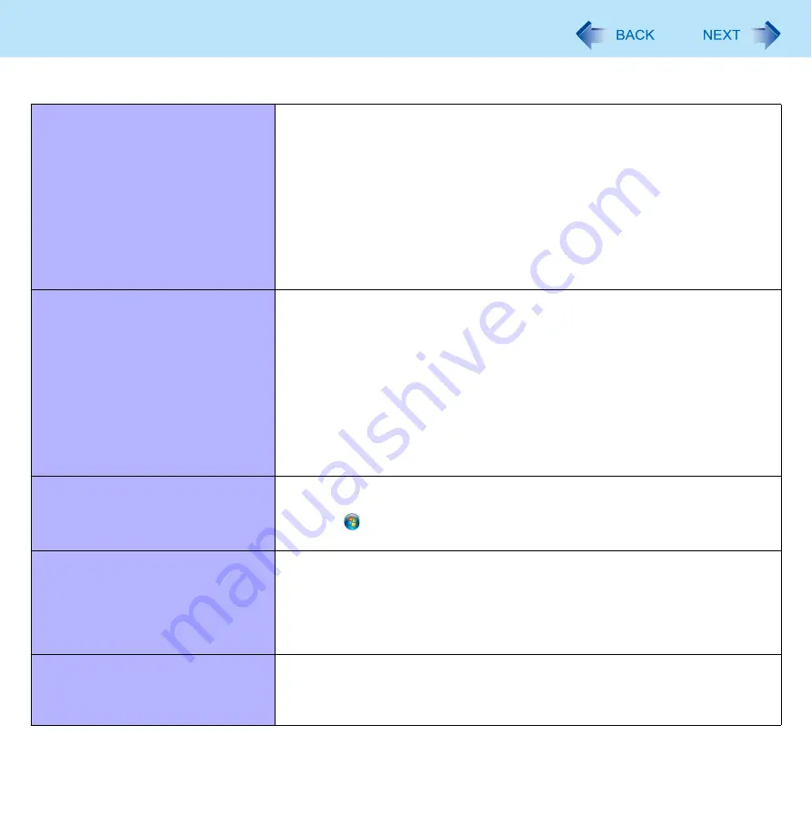 Panasonic Toughbook CF-31AAAAA2M Reference Manual Download Page 124