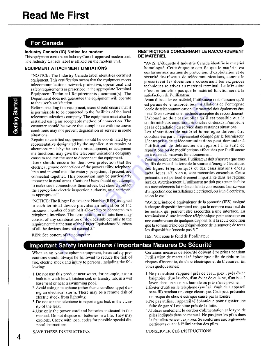 Panasonic Toughbook CF-72TCJUZPM User Manual Download Page 4