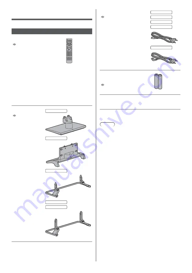 Panasonic TX-24FSW504 Operating Instructions Manual Download Page 7