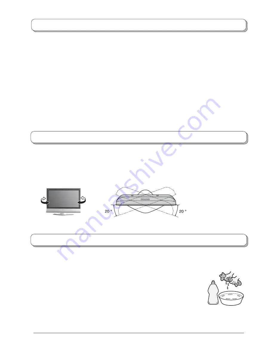 Panasonic TX-26LE60PM Operating Instructions Manual Download Page 4