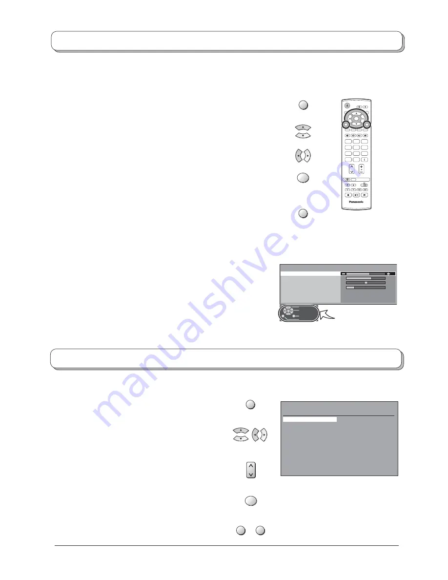 Panasonic TX-26LE60PM Operating Instructions Manual Download Page 8