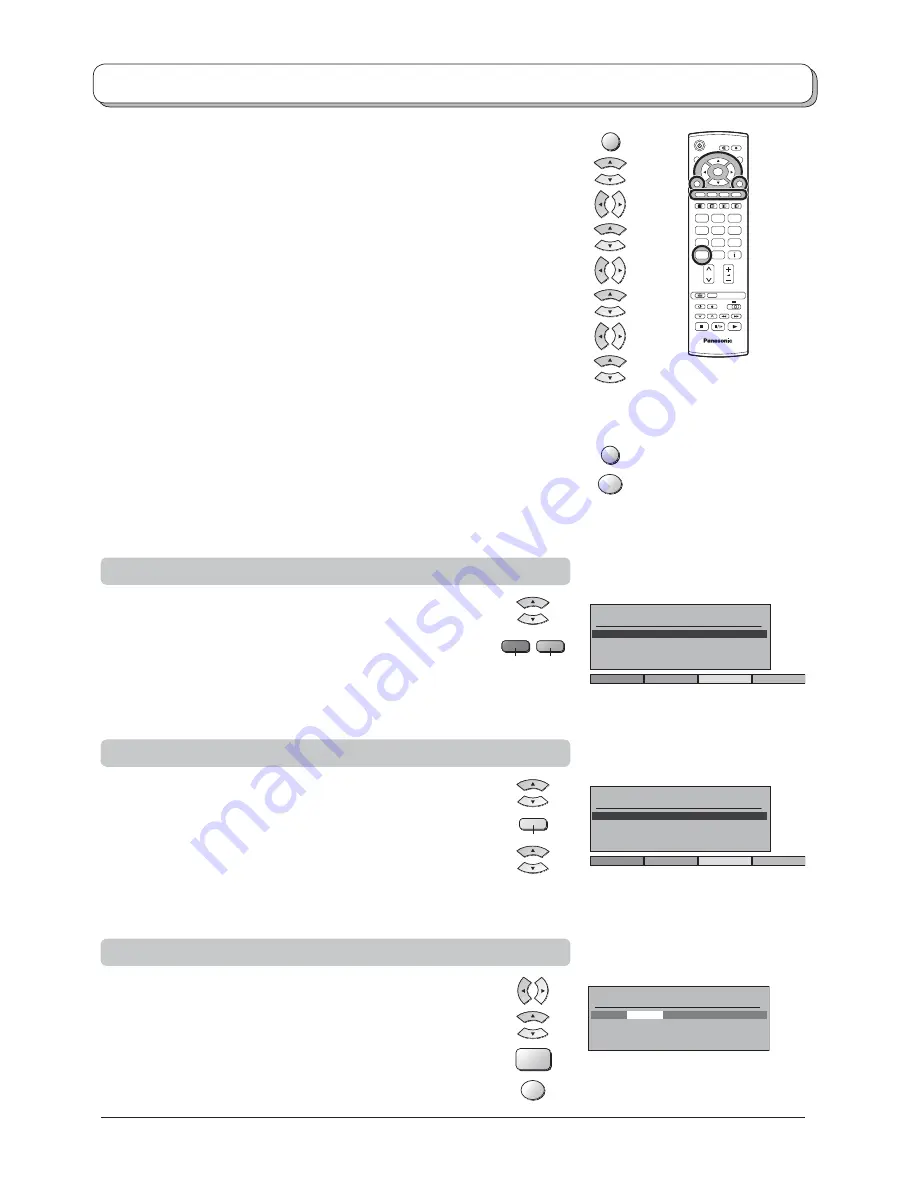 Panasonic TX-26LE60PM Operating Instructions Manual Download Page 13