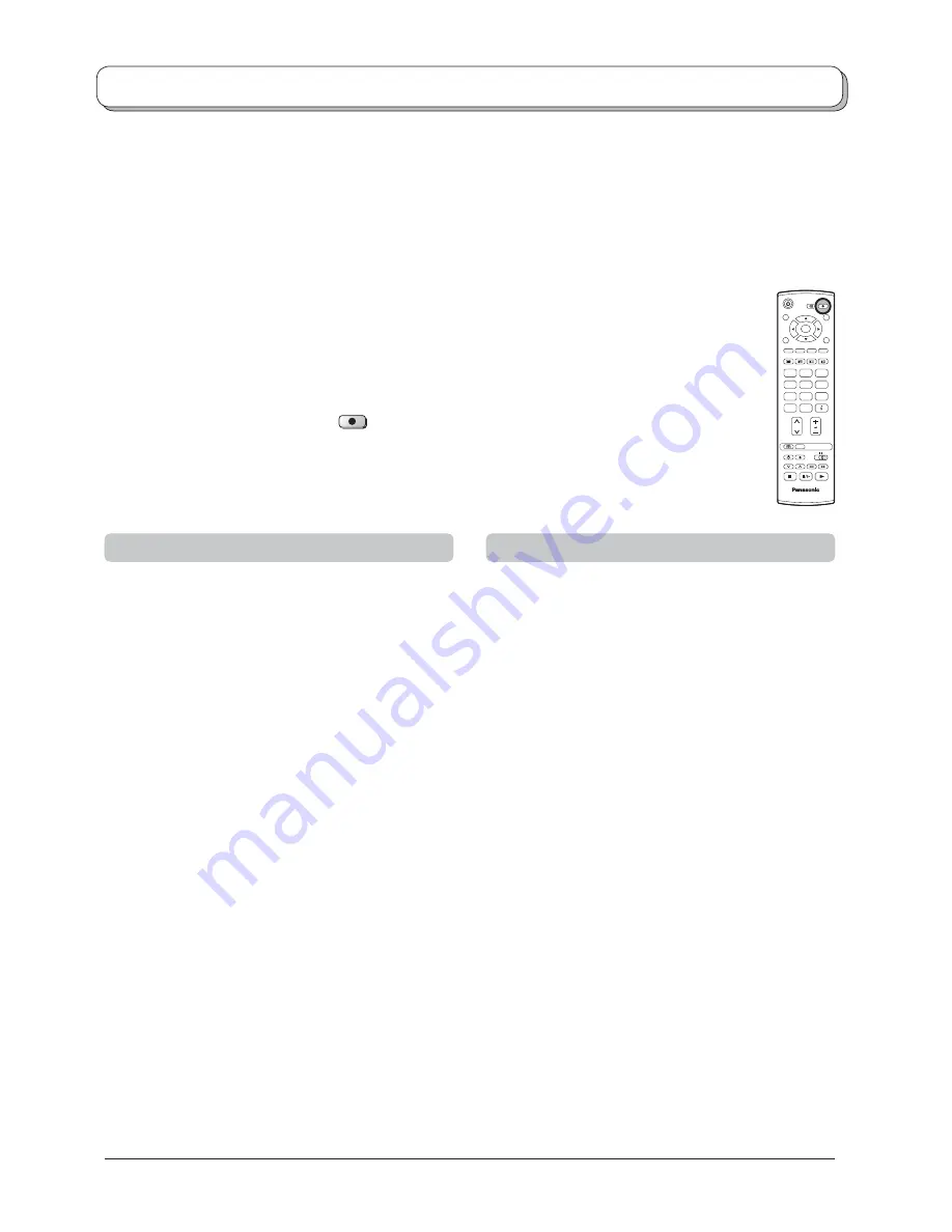 Panasonic TX-26LE60PM Operating Instructions Manual Download Page 17