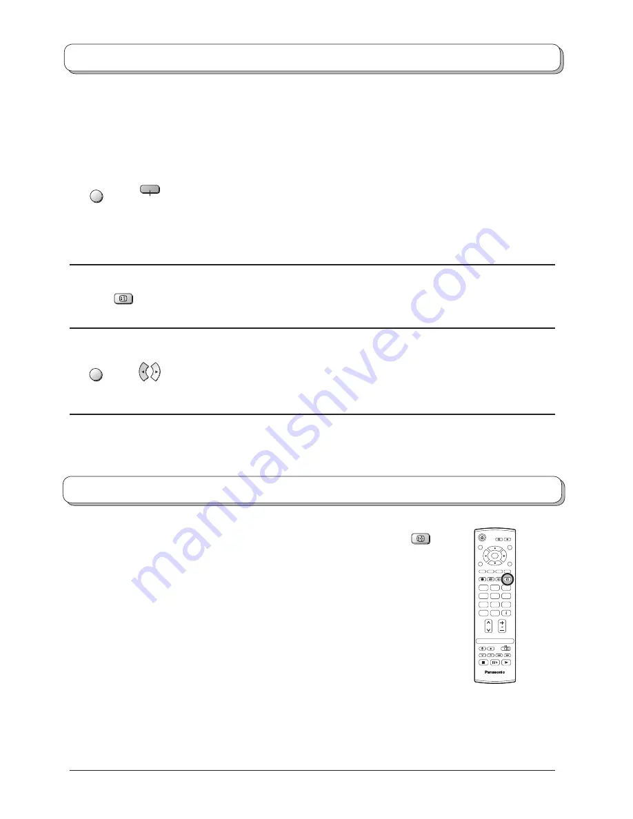 Panasonic TX-26LE60PM Operating Instructions Manual Download Page 23