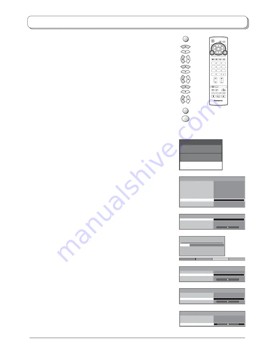 Panasonic TX-26LX60LA Operating Instructions Manual Download Page 14