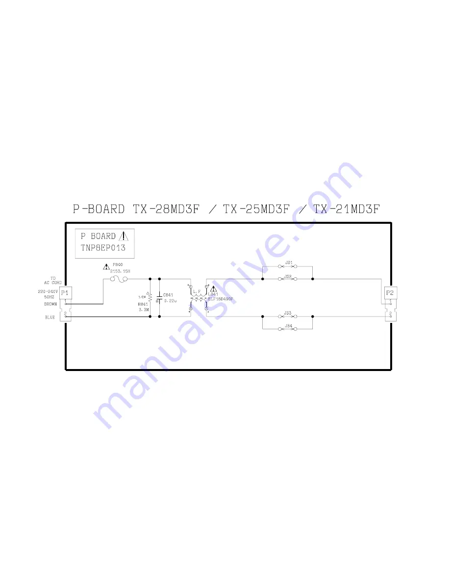 Panasonic TX-28MD3F Скачать руководство пользователя страница 34