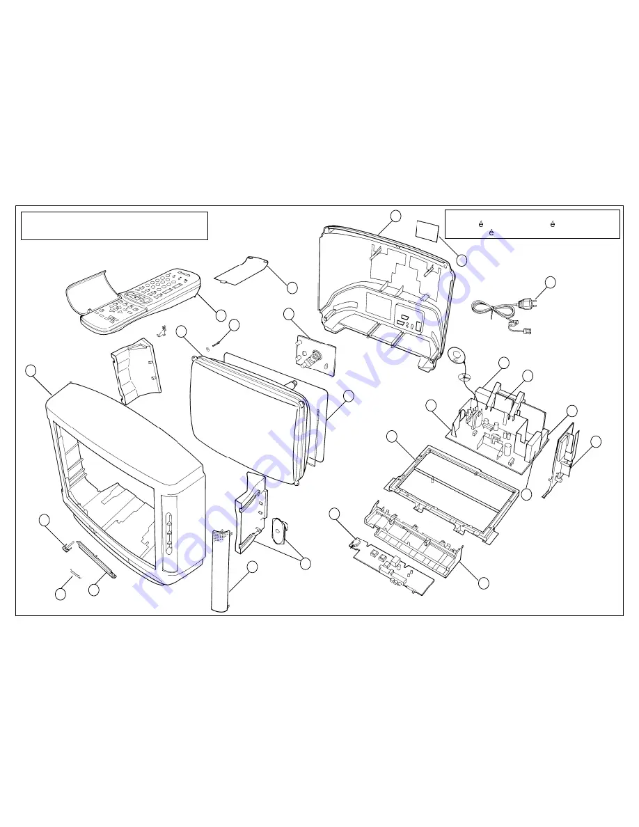 Panasonic TX-28XD1F Service Manual Download Page 19