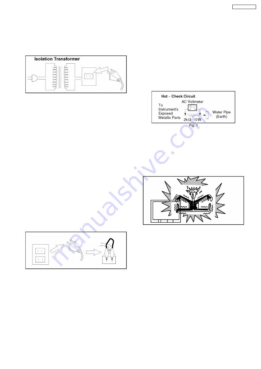 Panasonic TX-29F225R-IRAN Service Manual Download Page 3