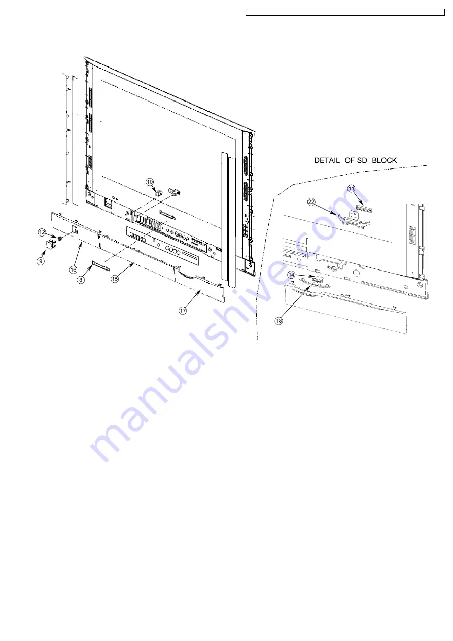 Panasonic TX-32LX500M Service Manual Download Page 67