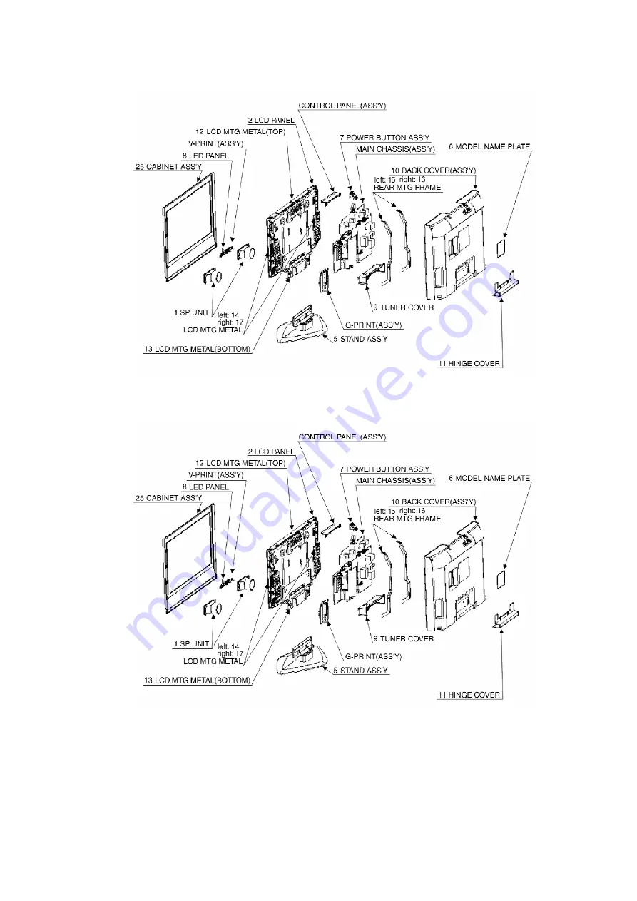 Panasonic TX-32LX60M Service Manual Download Page 33